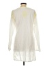 Subtle Luxury 100% Cotton Ivory Long Sleeve Blouse Size L - photo 2