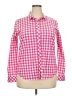Vineyard Vines Checkered-gingham Pink Long Sleeve Button-Down Shirt Size XXL (estimated) - photo 1