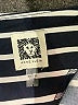 Anne Klein Stripes Black Short Sleeve Top Size S - photo 7