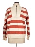 Staccato Stripes Orange Pullover Sweater Size L - photo 1