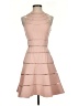 Keepsake 100% Polyester Solid Pink Cocktail Dress Size XS - photo 1