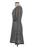 Max Studio Polka Dots Blue Black Casual Dress Size XS - photo 5