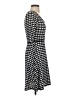 Max Studio Polka Dots Blue Black Casual Dress Size XS - photo 4
