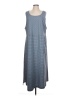Talbots Checkered-gingham Blue Casual Dress Size M - photo 1