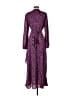 H By Halston Purple Cardigan Size M - photo 2