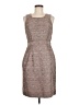 Worthington Tweed Brown Cocktail Dress Size 8 - photo 1