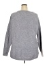 W. by Wantable Solid Gray Pullover Sweater Size 2X - photo 2