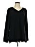 CAbi 100% Polyester Black Long Sleeve Blouse Size L - photo 1
