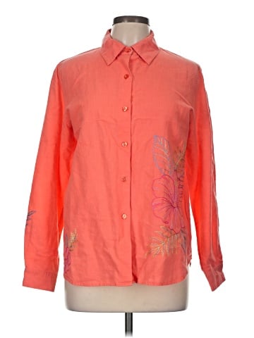 Coldwater Creek Long Sleeve Button-Down Shirt (view 1)