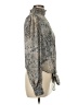 Lucy Paris 100% Polyester Paisley Gray Long Sleeve Blouse Size M - photo 4