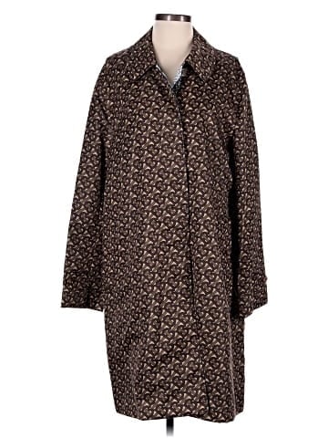 Burberry Monogram Stripe Print Nylon Car Coat (view 1)