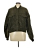 New Look 100% Polyester Solid Green Jacket Size L - photo 1