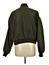 New Look 100% Polyester Solid Green Jacket Size L - photo 2