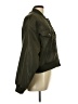 New Look 100% Polyester Solid Green Jacket Size L - photo 4