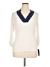 AGB Ivory 3/4 Sleeve Top Size XL - photo 1