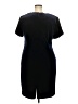 John Roberts Solid Black Cocktail Dress Size 18 - photo 2