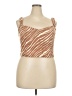 A New Day Brown Sleeveless Top Size XXL - photo 1