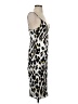 Superdown 100% Polyester Animal Print Ivory Cocktail Dress Size S - photo 4