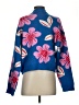 THML Floral Blue Pullover Sweater Size S - photo 2