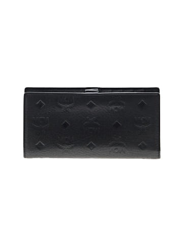 MCM Aren Continental Wallet in Embossed Monogram Leather (view 1)