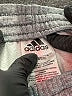 Adidas 100% Polyester Gray Track Pants Size 18 - 20 - photo 3