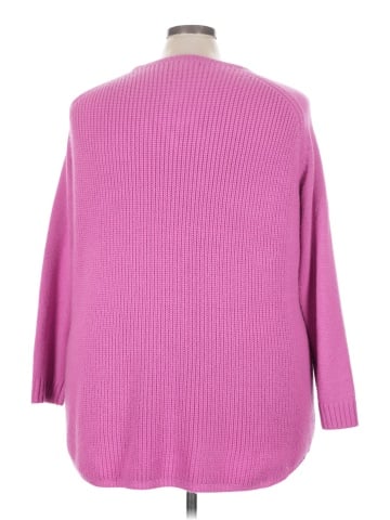 Woman Within Pullover Sweater (view 2)