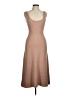 WeWoreWhat Solid Tan Casual Dress Size S - photo 1