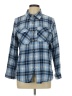 Assorted Brands Plaid Blue Long Sleeve Button-Down Shirt Size L - photo 1