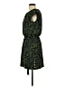 Guess 100% Polyester Print Green Casual Dress Size 4 - photo 5