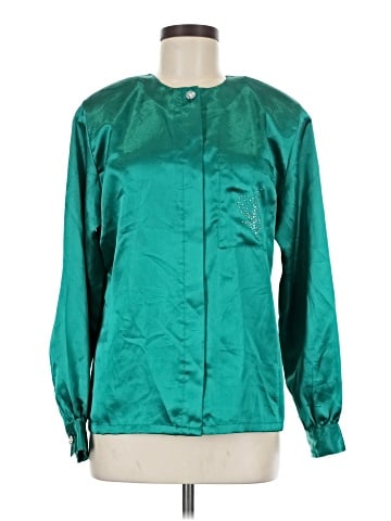 Leslie Fay Long Sleeve Blouse (view 1)