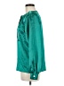 Leslie Fay 100% Polyester Teal Long Sleeve Blouse Size 8 - photo 5