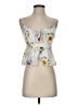 New Look 100% Viscose White Sleeveless Blouse Size 8 (petite) - photo 1