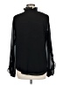 Calvin Klein 100% Polyester Black Long Sleeve Blouse Size M (estimated) - photo 2
