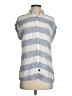 Rails 100% Rayon Stripes Gray Short Sleeve Button-Down Shirt Size XS - photo 1