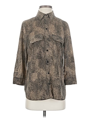 Fred David 3/4 Sleeve Button-Down Shirt (view 1)