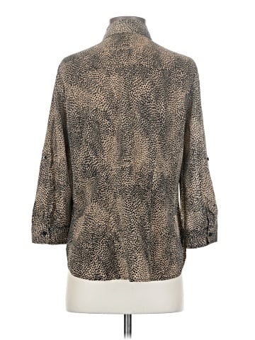 Fred David 3/4 Sleeve Button-Down Shirt (view 2)
