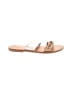 Soludos White Tan Sandals Size 9 - photo 1