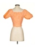 Sim & Sam Orange Short Sleeve Top Size XS - photo 2