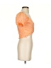 Sim & Sam Orange Short Sleeve Top Size XS - photo 4