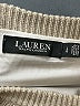 Lauren by Ralph Lauren 100% Cotton Tan Pullover Sweater Size L - photo 7