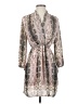 Bar III 100% Polyester Paisley Silver Cocktail Dress Size S - photo 1