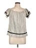 DRA Gray Short Sleeve Blouse Size L - photo 1