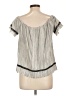 DRA Gray Short Sleeve Blouse Size L - photo 2