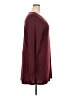 iGenJun Solid Burgundy Casual Dress Size 2X - photo 4