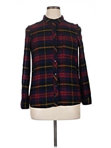 MELLODAY Long Sleeve Button-Down Shirt (view 1)