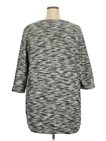 Joan Vass Pullover Sweater (view 2)