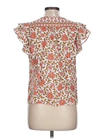 Veronica Beard Short Sleeve Blouse (view 2)