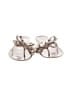Valentino Garavani Silver Tan Sandals Size EU 36 - photo 2