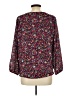 Weston 100% Polyester Burgundy 3/4 Sleeve Blouse Size L - photo 2