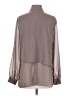 Tea n Rose 100% Polyester Gray Long Sleeve Blouse Size S - photo 2